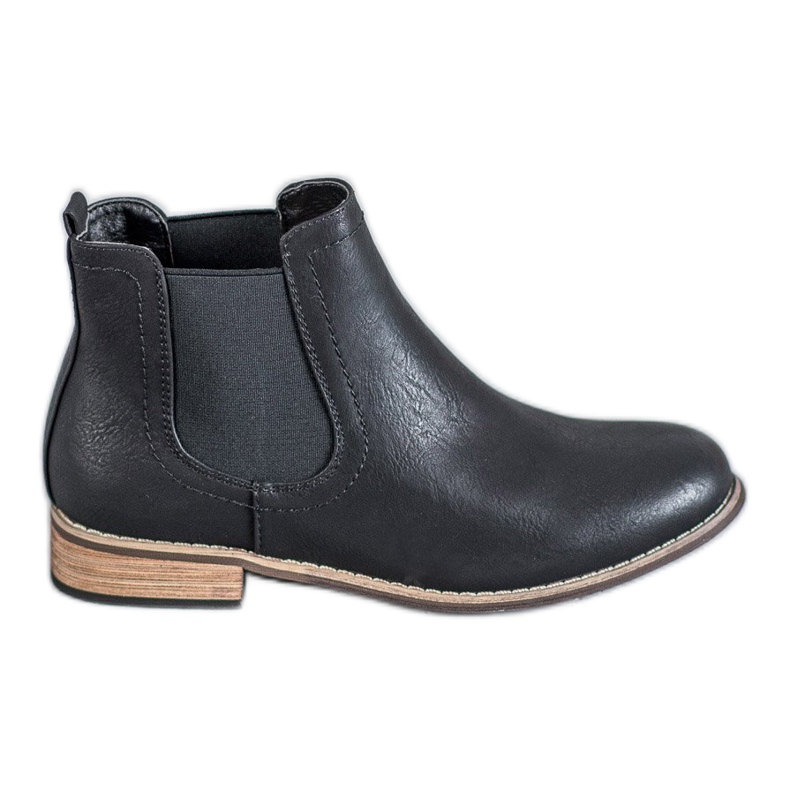 SDS Black Chelsea Boots