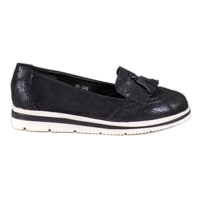 Bestelle Loafers On The Platform black