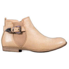 Sixth Sense Boots With Eco Leather With A Buckle brown Sixth Sense Boots With Eco Leather With A Buckle brown