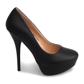 Pumps Stilettos On The Platform S3477-5 Black