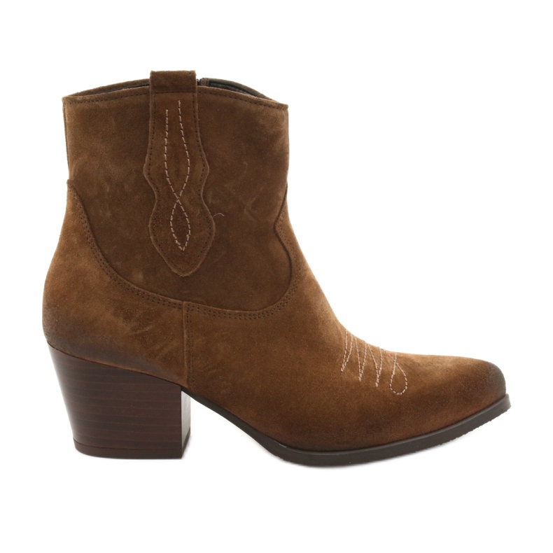 Gamis 3837 suede cowboy boots brown Gamis 3837 suede cowboy boots brown