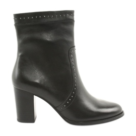 Caprice High Boots with jets black