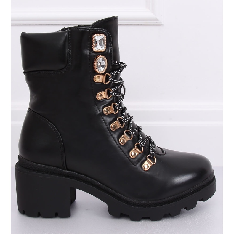 Black Women's black boots HE110 Black