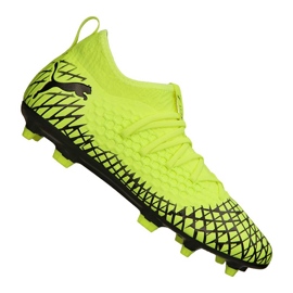 Puma Future 4.3 Netfit Fg / Ag M 105612-03 football boots multicolored yellows Puma Future 4.3 Netfit Fg / Ag M 105612-03 football boots multicolored yellows