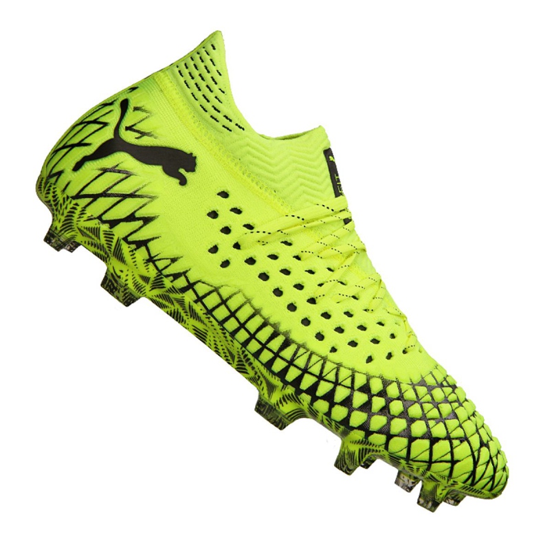 Puma Future 4.1 Netfit Fg / Ag M 105579-03 football boots yellow yellow