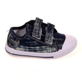 Children's Unisex Sneakers With Velcro K3701 Blue