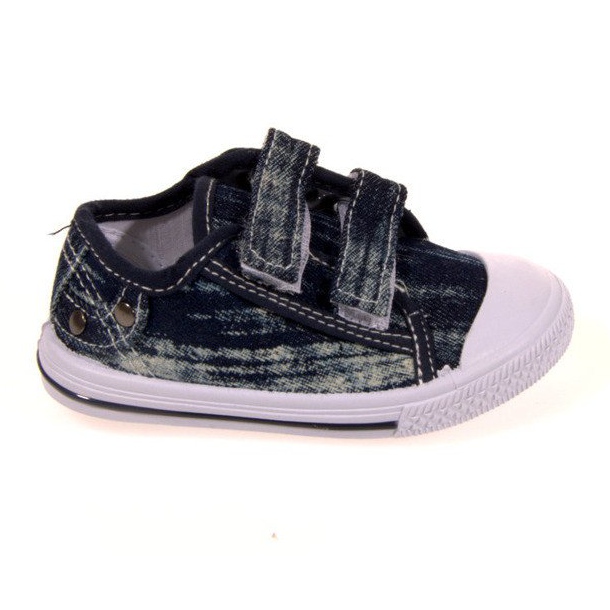 Children's Unisex Sneakers With Velcro K3701 Blue