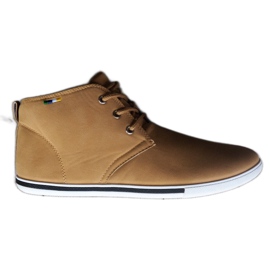 High Sneakers Skate 66511 Beige