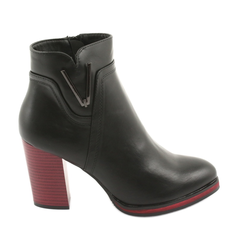 Black boots Sergio Leone 537 red