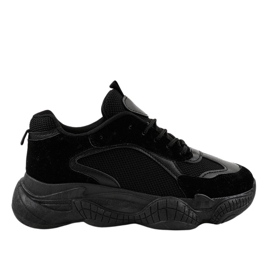 Black women's sports shoes ZF-54