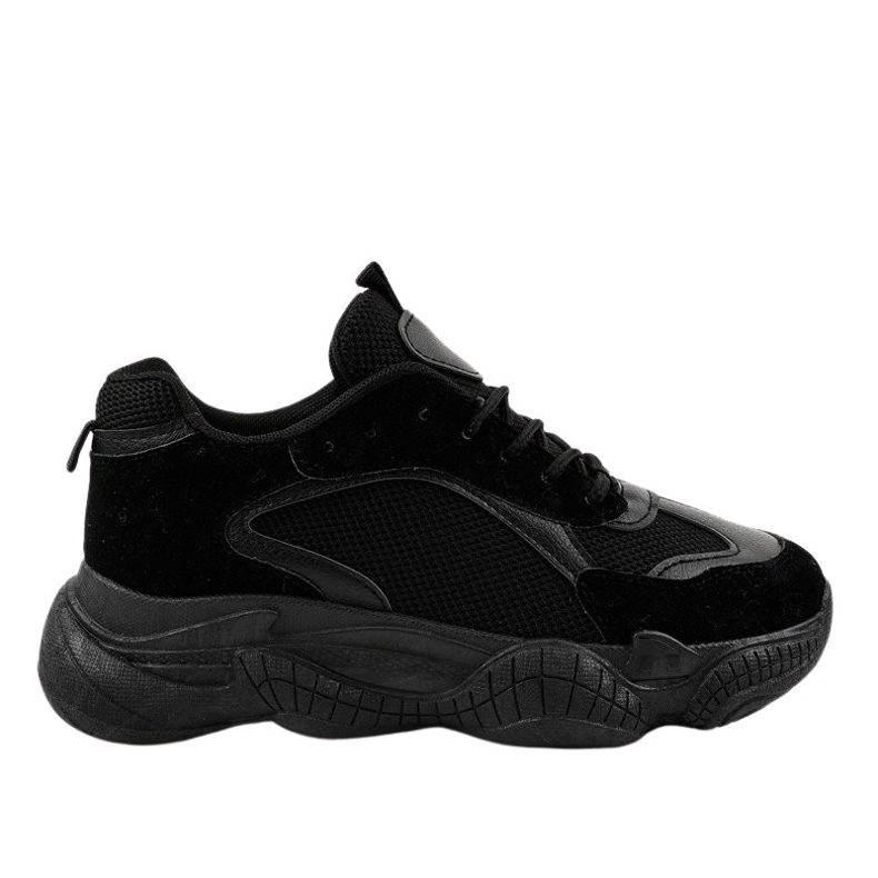 Black women's sports shoes ZF-54