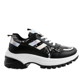 Black stylish sports shoes 690051 Black stylish sports shoes 690051