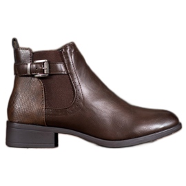 Anesia Paris Women's low boots brown