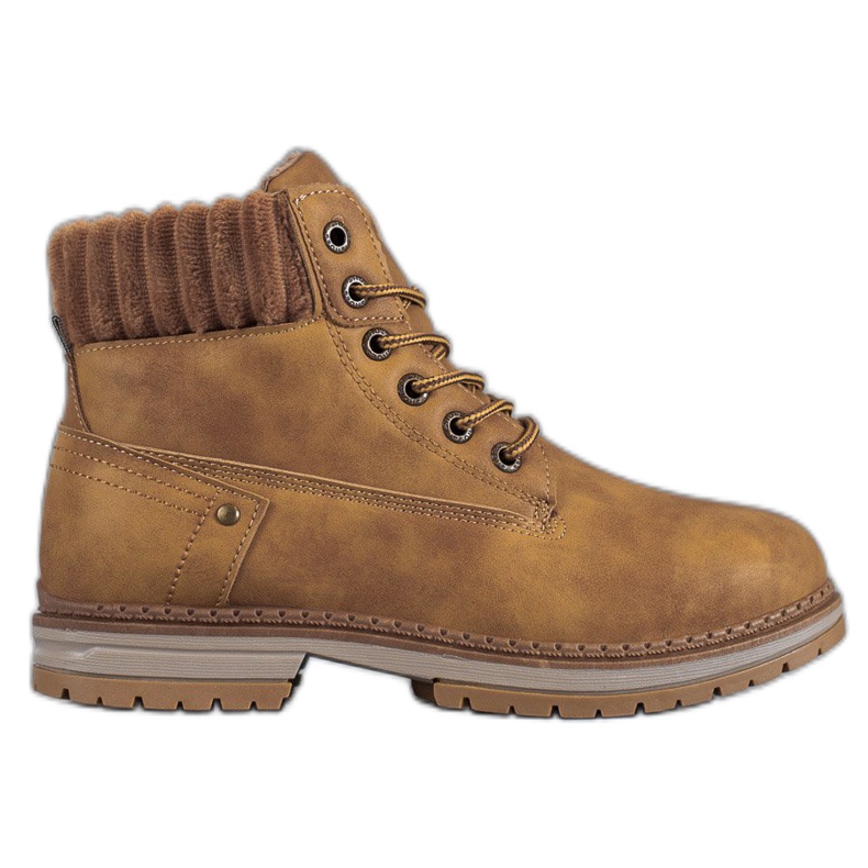 SHELOVET Fashionable Trappers brown SHELOVET Fashionable Trappers brown
