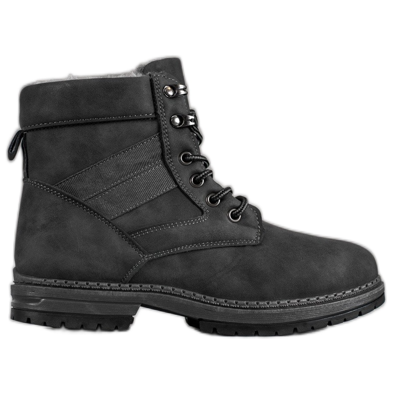 SHELOVET Gray winter boots grey