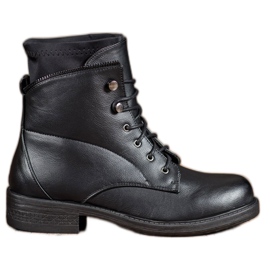 Bestelle Classic Lace Up Boots black