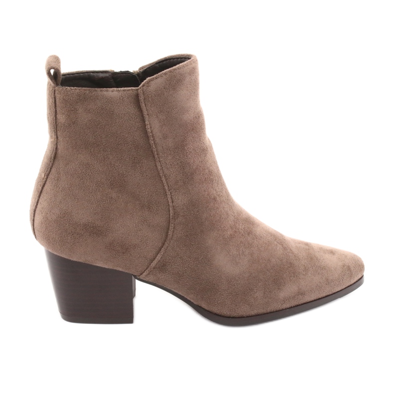 Suede boots Taupe Filippo 922 brown