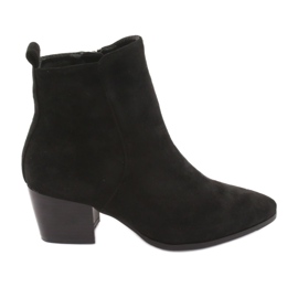 Black Filippo 922 suede boots