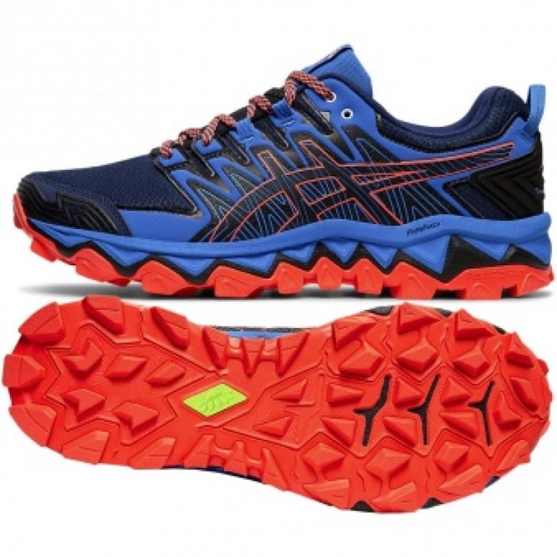 Running shoes Asics Gel-FujiTrabuco 7 M 1011A197 400 navy blue blue