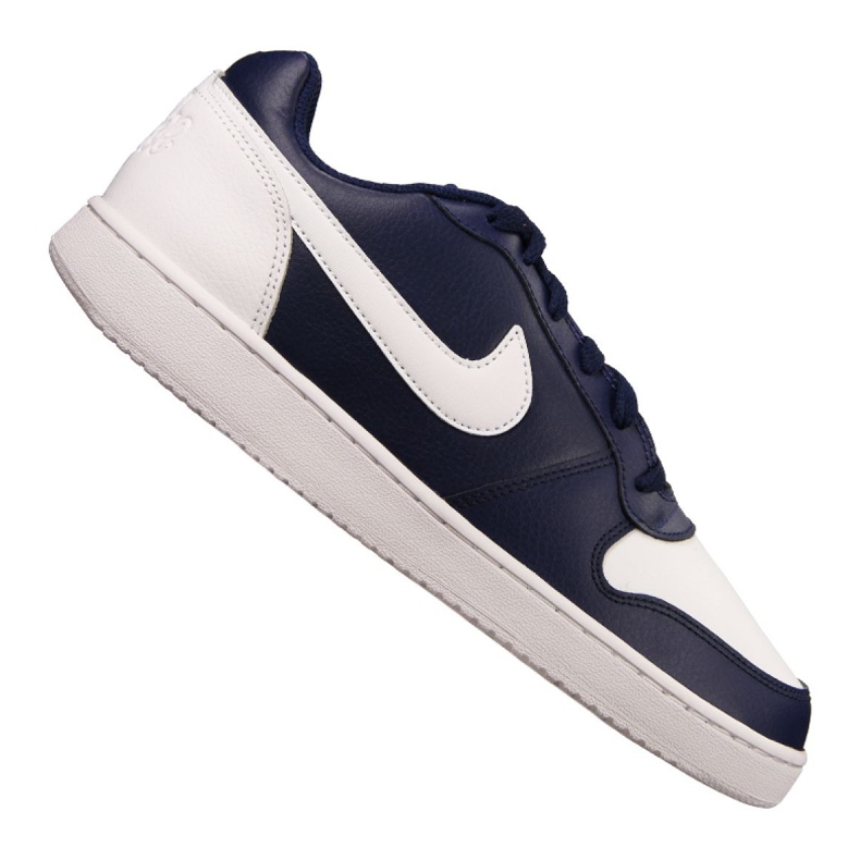Nike Ebernon Low M AQ1775-401 shoes white navy blue