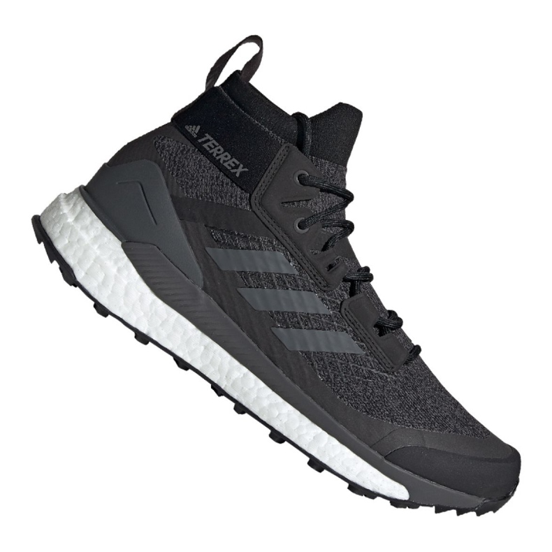 Trekking shoes adidas Terrex Free Hiker M D97203 black grey