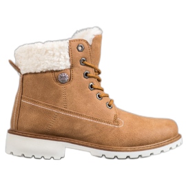 McKey Trappers With Sheepskin brown