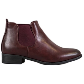 Anesia Paris Burgundy Chelsea boots red Anesia Paris Burgundy Chelsea boots red
