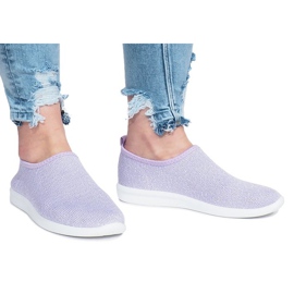Violet sports Burgundy