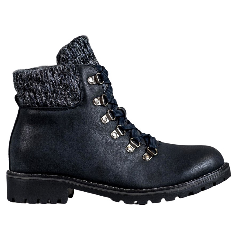 SHELOVET Navy blue boots SHELOVET Navy blue boots
