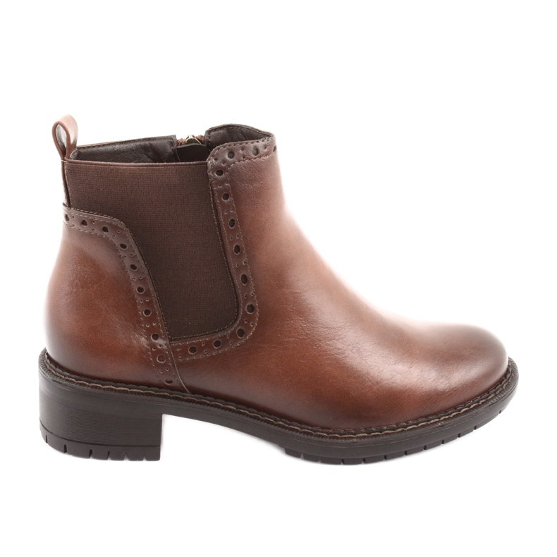 Brown Booties Jodhpur boots Filippo 957