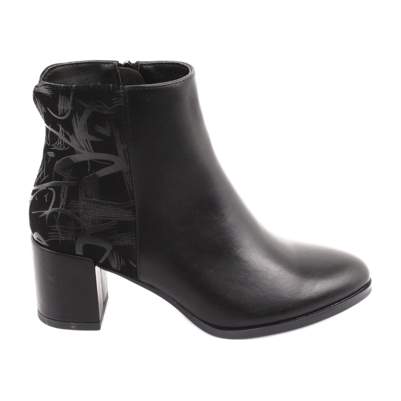 Stylish boots on the post black Sergio Leone 521