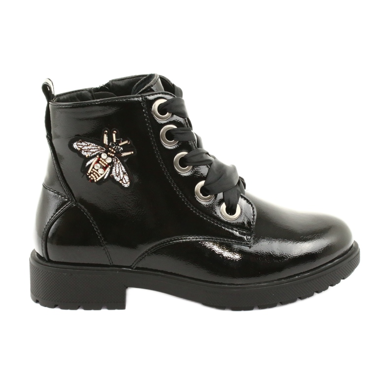 Lacquer boots Sergio Leone 530 black