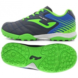 Joma Toledo Jr 903 Tf TOLJW.903.TF football boots navy blue navy blue Joma Toledo Jr 903 Tf TOLJW.903.TF football boots navy blue navy blue