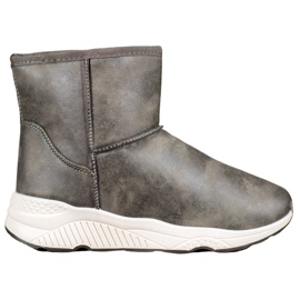SHELOVET Comfortable snow boots multicolored green SHELOVET Comfortable snow boots multicolored green