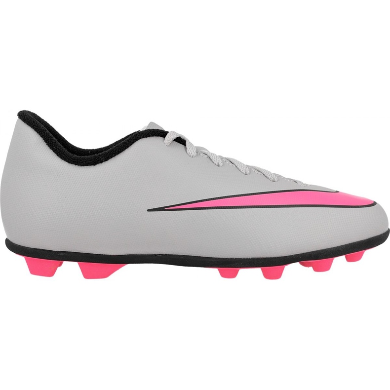 Nike Mercurial Vortex Ii FG-R Jr 651642-060 football shoes grey white