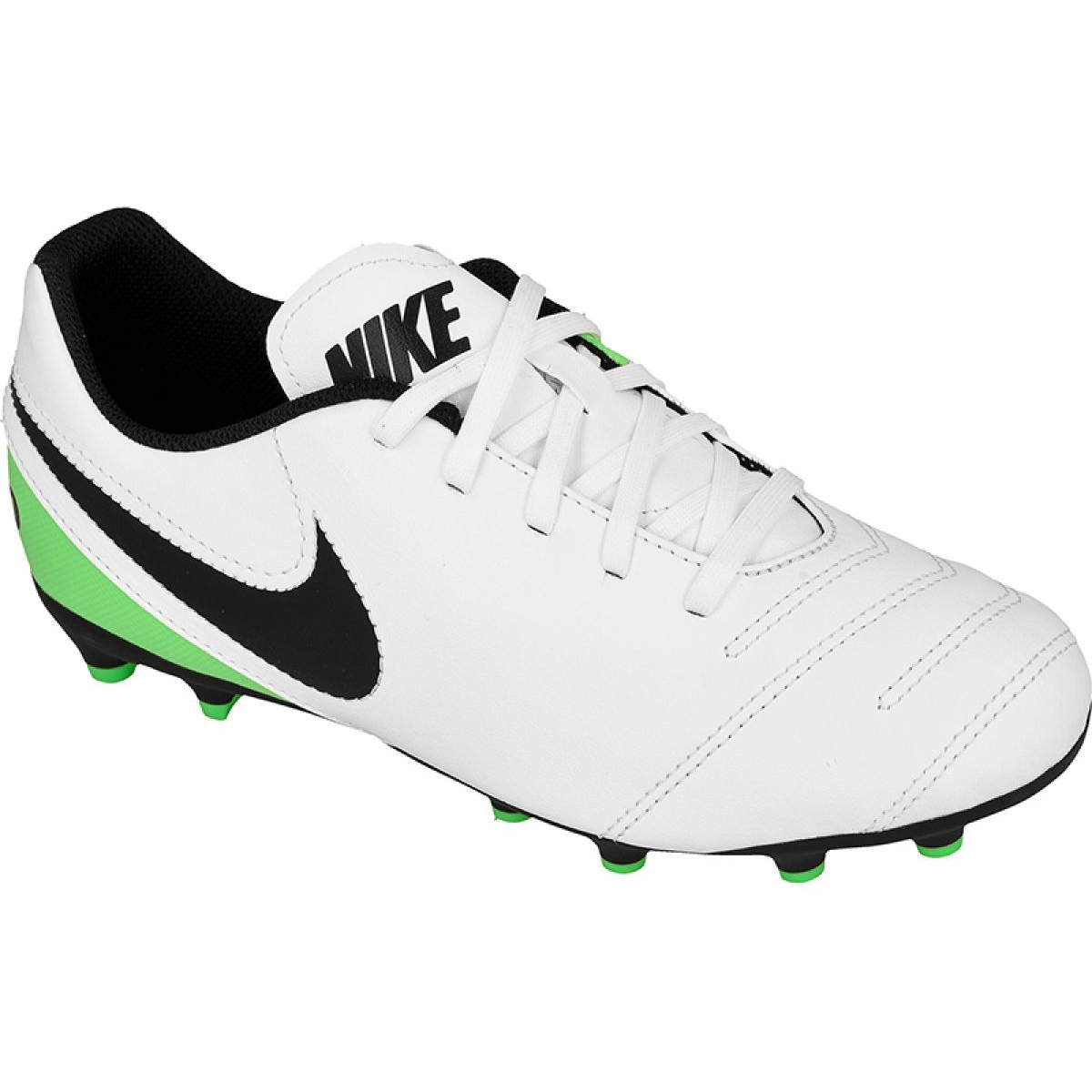 Nike Tiempo Rio Iii Fg Jr 819195 103 football shoes white multicolored