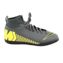 Indoor shoes Nike Mercurial Superfly X 6 Club Ic Jr AH7346-070 grey