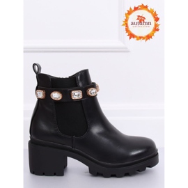 Black Chelsea boots, black HE107 Black Black Chelsea boots, black HE107 Black