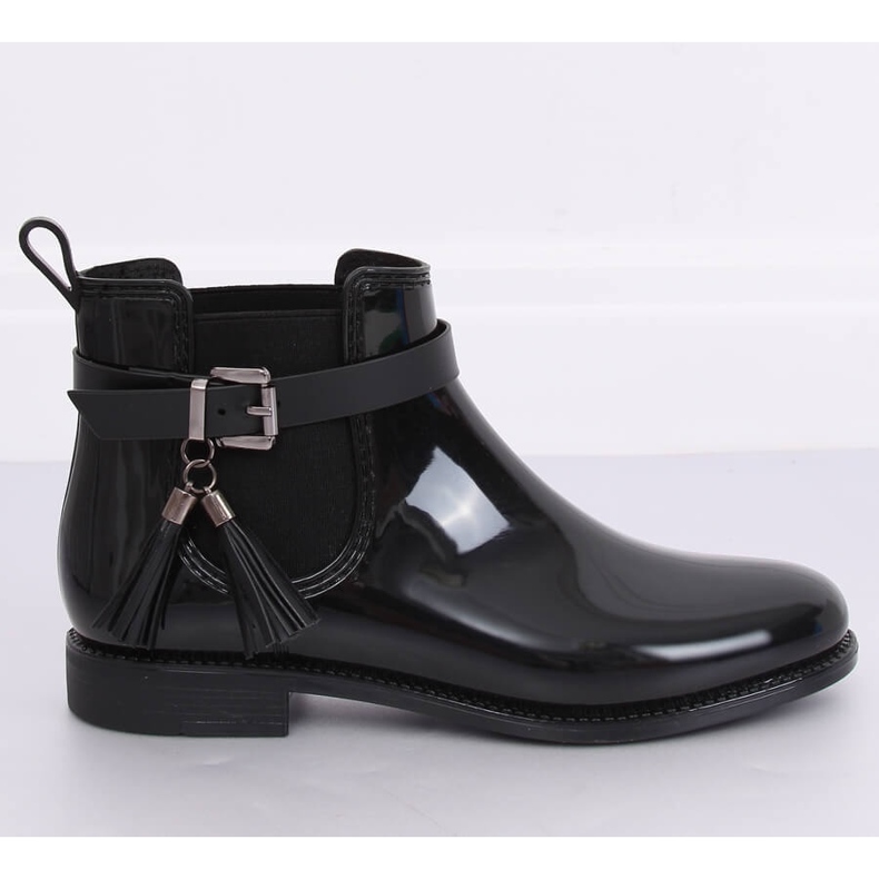 Black Galoshes women's Jodhpur boots black PT-119 Black II Black Galoshes women's Jodhpur boots black PT-119 Black II