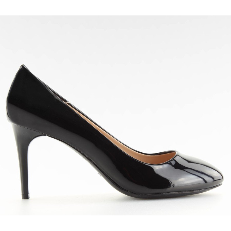 Black black patent leather pumps L7073 Black II Black black patent leather pumps L7073 Black II