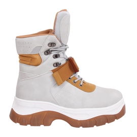 Gray HE117P Gray shoes grey