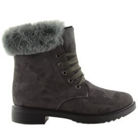 Gray insulated boots MP-37 Gray grey