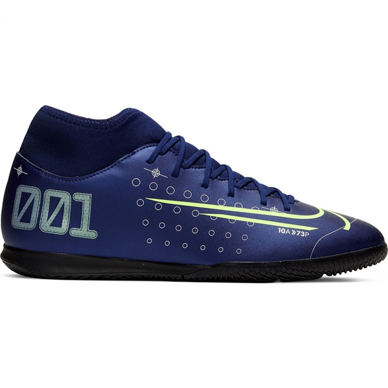 Indoor shoes Nike Mercurial Superfly 7 Club Mds Ic M BQ5462-401 navy blue blue Indoor shoes Nike Mercurial Superfly 7 Club Mds Ic M BQ5462-401 navy blue blue
