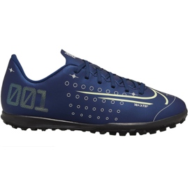Nike Mercurial Vapor 13 Club Mds Tf Jr CJ1179-401 football shoes navy multicolored