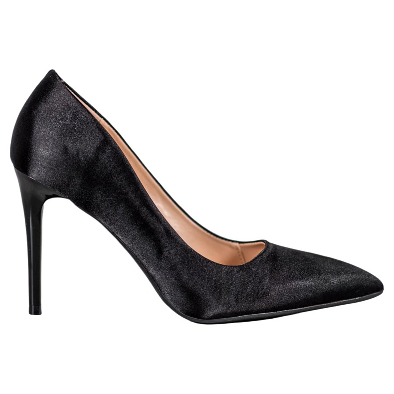 SHELOVET Satin pins black