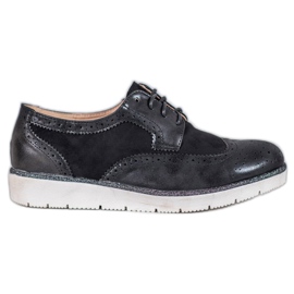 VICES suede shoes black VICES suede shoes black