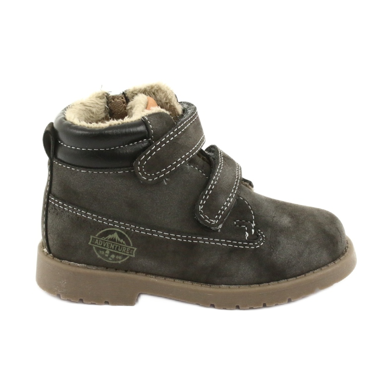 Timberki Boots with Velcro American Club GC43 grey