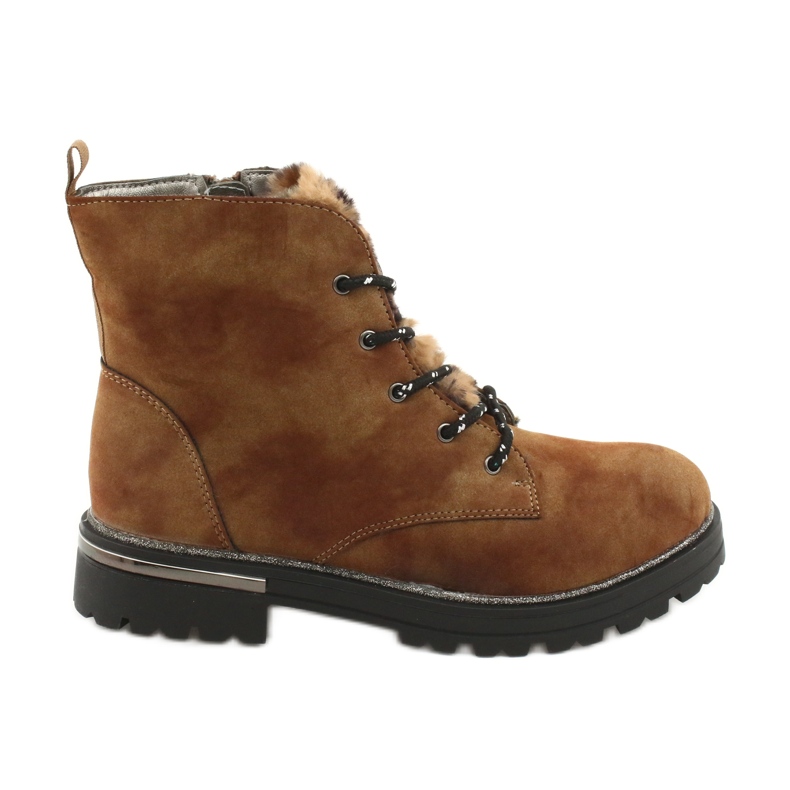 American Club Girls' boots GC33 brown boots American Club Girls' boots GC33 brown boots