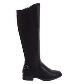 Black boots, black boots B-321 Black Black boots, black boots B-321 Black
