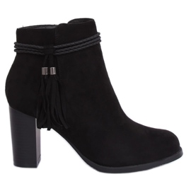 Black high-heeled boots VQ-31 Black